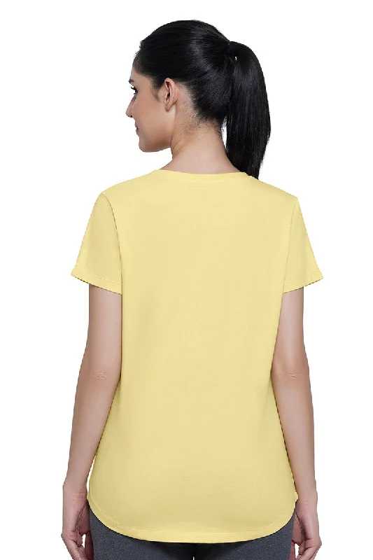 Essential V-neck Tee - Sunshine