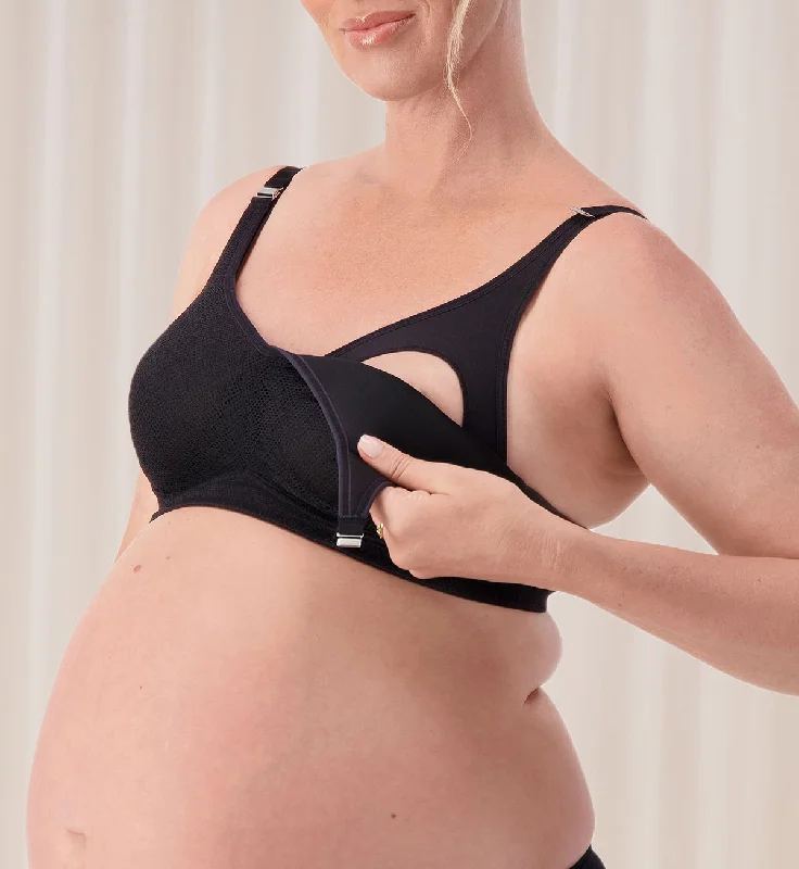 AMOUR MATERNITY LACE BRA