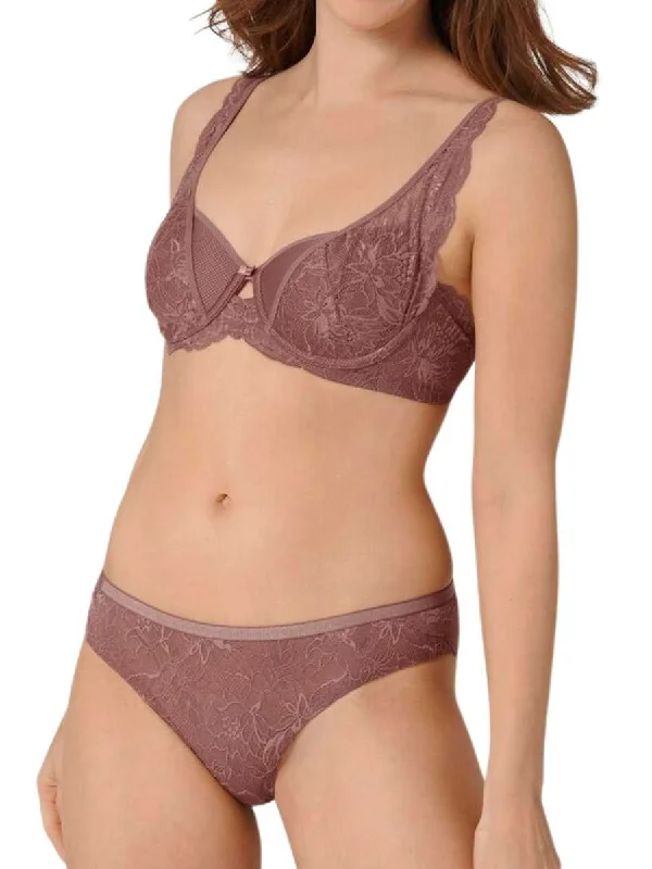 Amourette Charm Padded Bra - Rose Brown