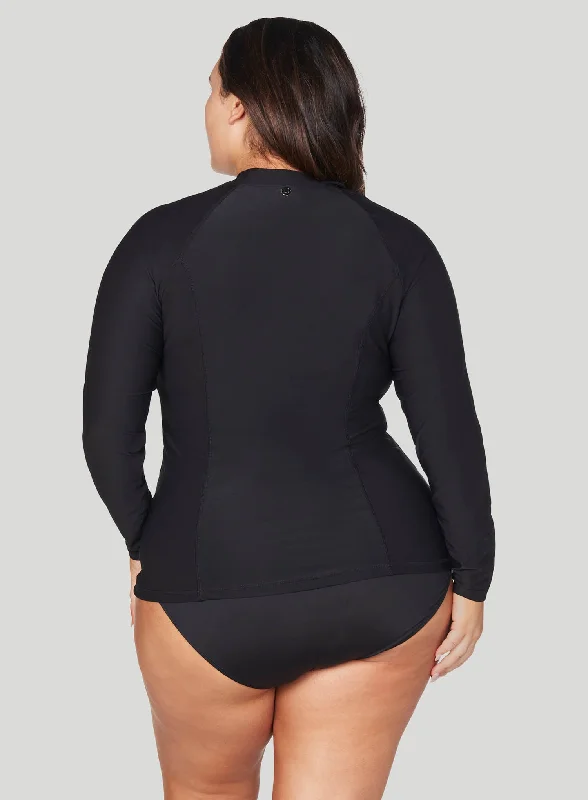 Artesands: Hues Sunsafe Long Sleeve Top R Black