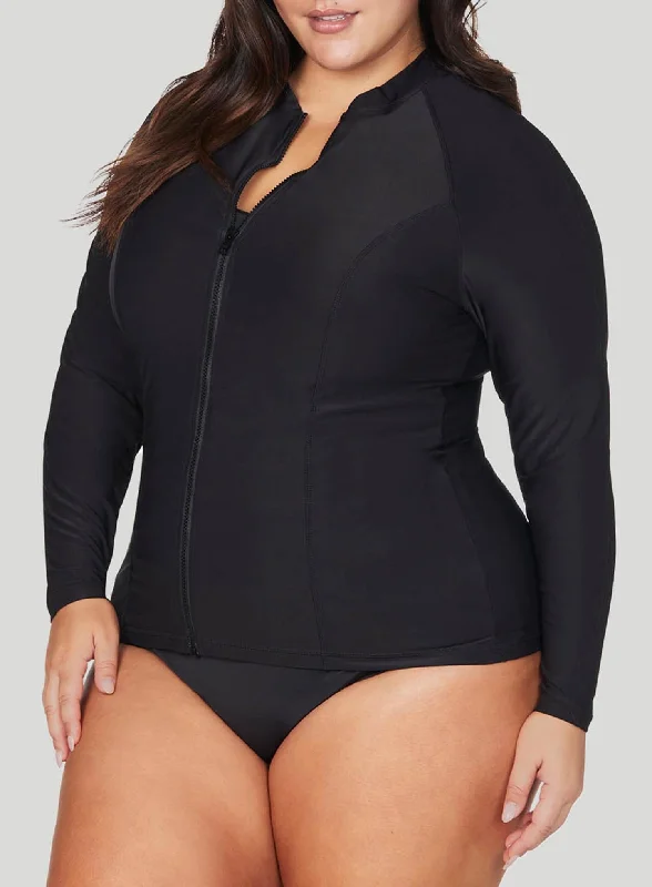 Artesands: Hues Sunsafe Long Sleeve Top R Black