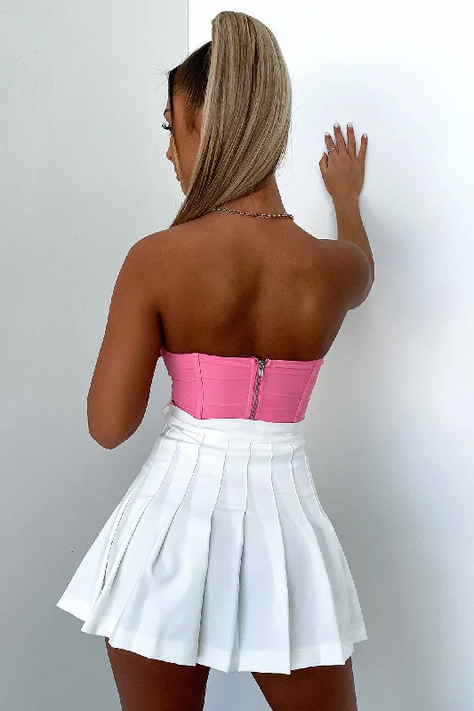 Aura Bustier - Pink