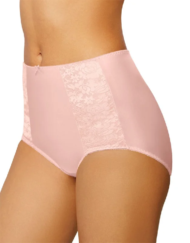 Bali Double Support Moisture Wicking No Show Brief Panty DFDBBF