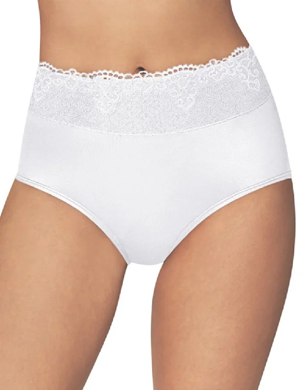 Bali Passion for Comfort Lace No Show Brief Panty DFPC61