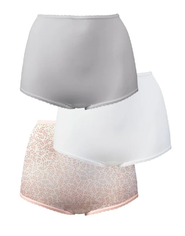 Bali Skimp Skamp Full Brief Panty 3 Pack DFA633