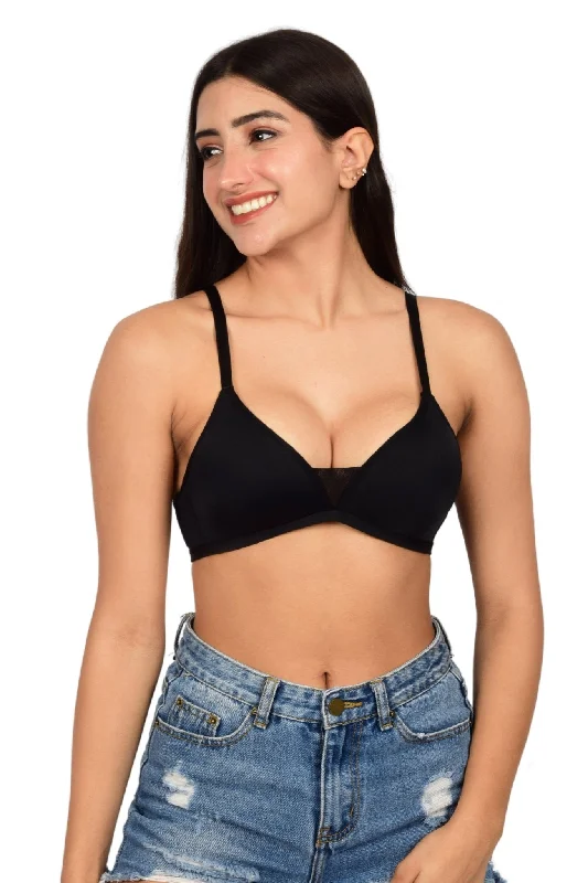 Bare Dezire Seamless Padded Wirefree T-Shirt Bra for Women