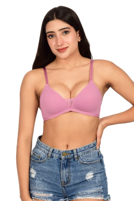 Bare Dezire Seamless Padded Wirefree T-Shirt Bra for Women