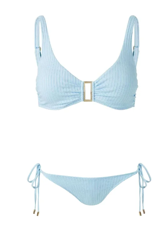 Bel Air/Miami Bikini  in Sky Ribbed