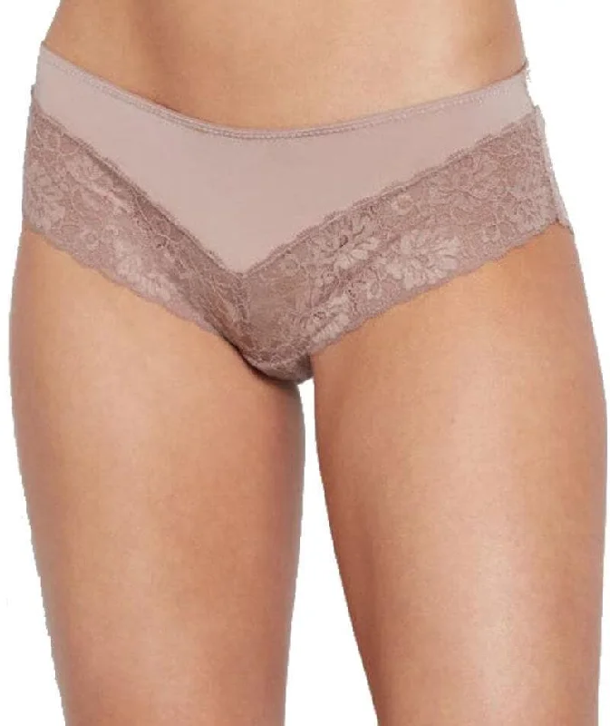 Bendon Everyday Lace Trim Brazilian Brief - Mocha