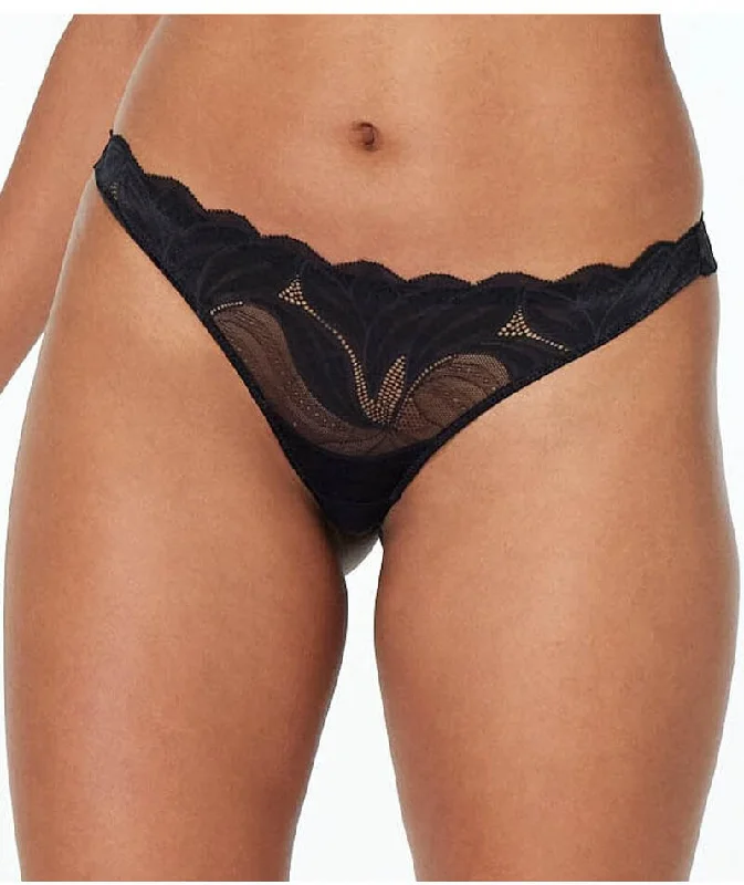 Me. by Bendon Sienna Siesta Thong Brief - Black