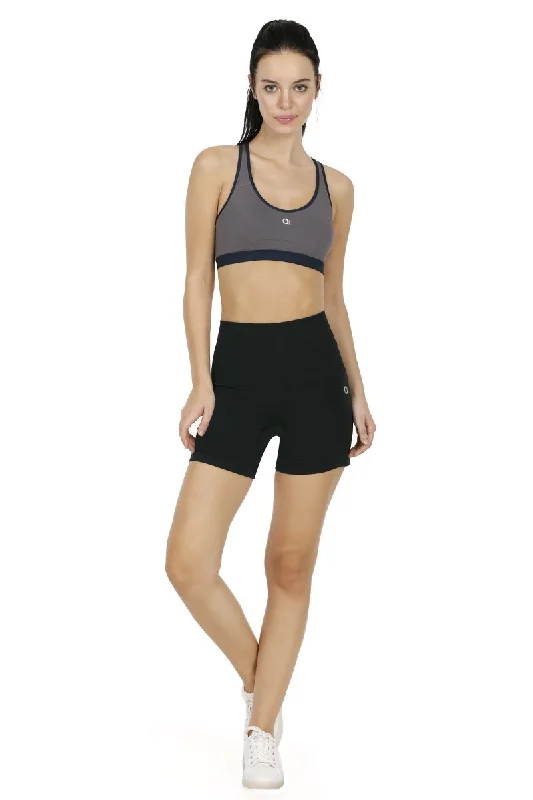 Seamless Fitness Shorts - Black