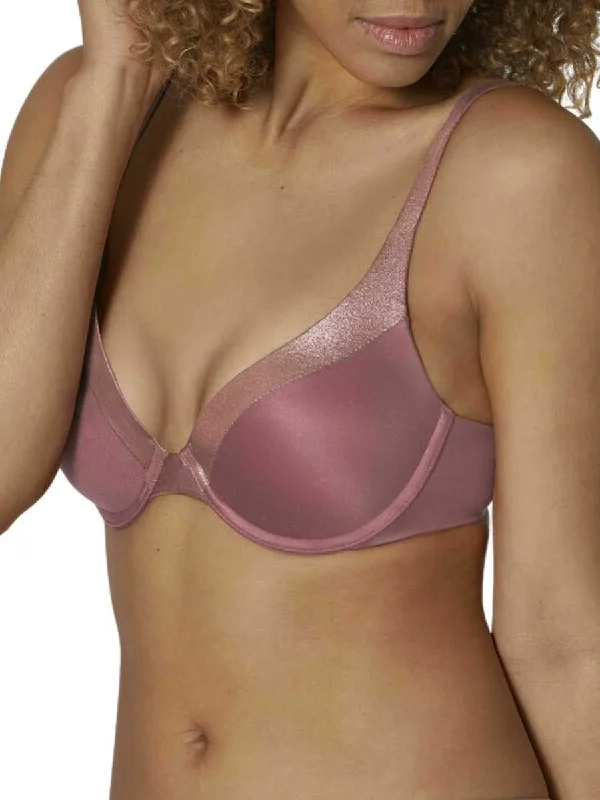 Body Make-Up Soft Touch Half Cup Bra - Wild Raspberry