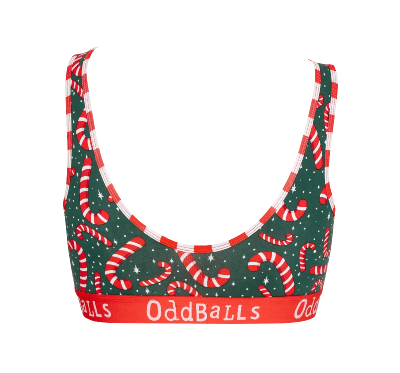 Candy Canes - Ladies Bralette