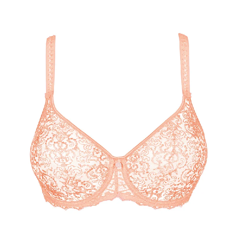 Cassiopee Peach Full Cup Bra