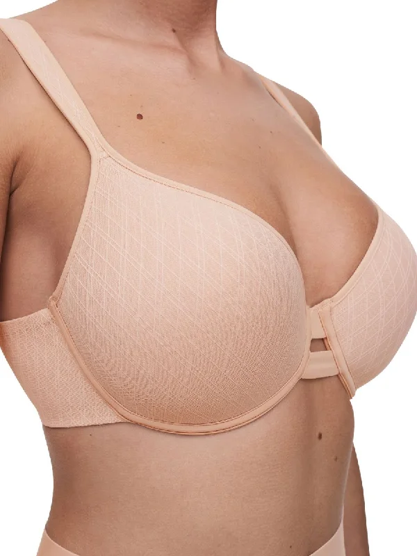 Smooth Lines Covering Memory Bra - Golden Beige