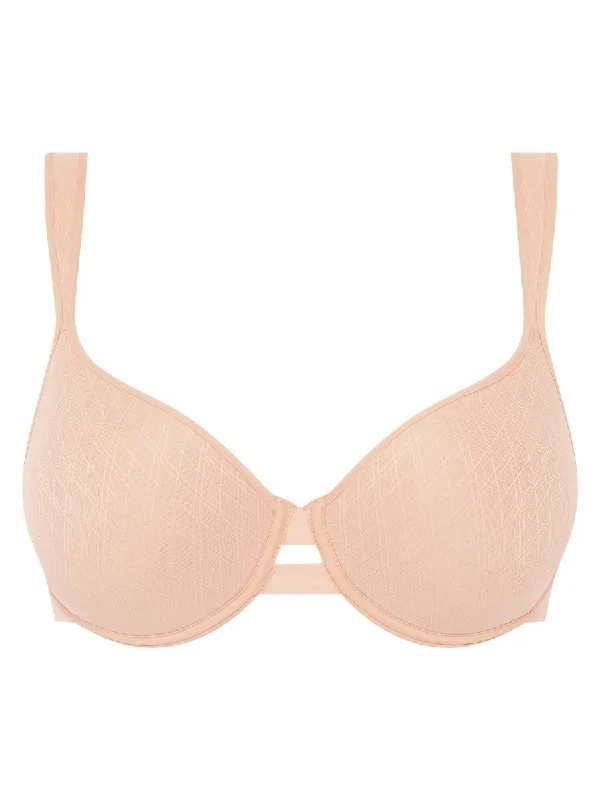 Smooth Lines Covering Memory Bra - Golden Beige