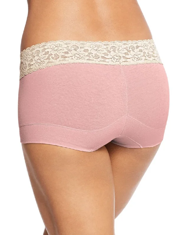 Maidenform Cotton Dream Lace Boyshort 40859