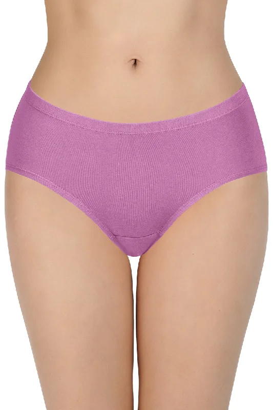 100% Cotton Hipster Panty Pack (Pack of 3) - D013 - Solid