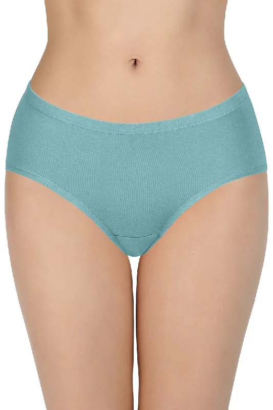 100% Cotton Hipster Panty Pack (Pack of 3) - D014 - Solid