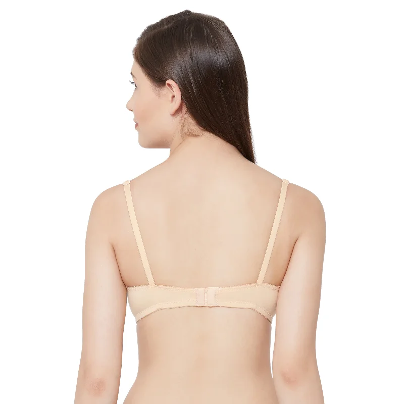 Shalu-Plain Mold T-shirt Bra  Skin