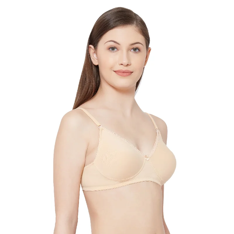 Shalu-Plain Mold T-shirt Bra  Skin