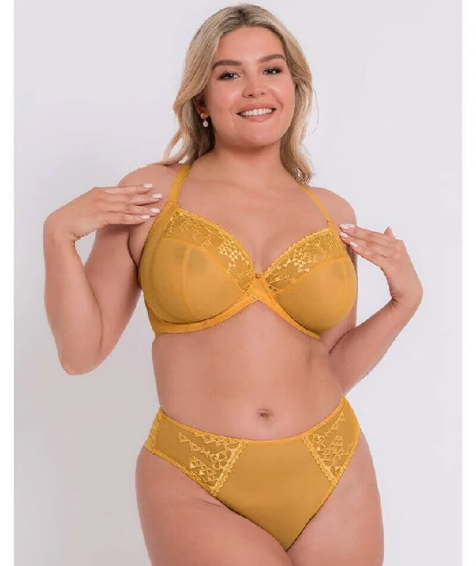 Curvy Kate Centre Stage Deep Thong - Turmeric Yellow