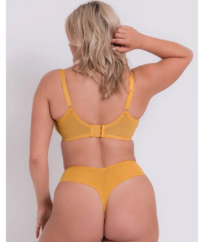 Curvy Kate Centre Stage Deep Thong - Turmeric Yellow