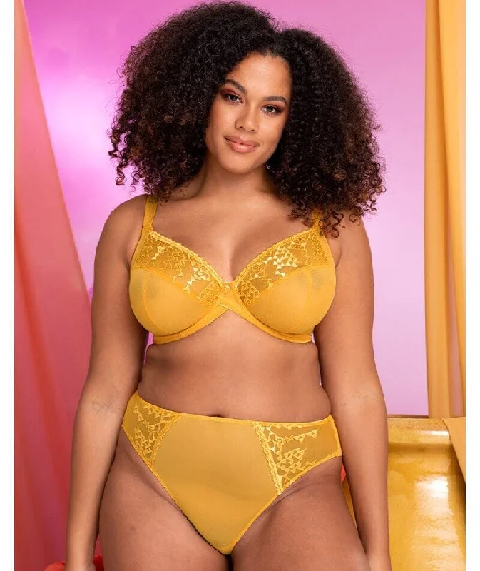 Curvy Kate Centre Stage Deep Thong - Turmeric Yellow