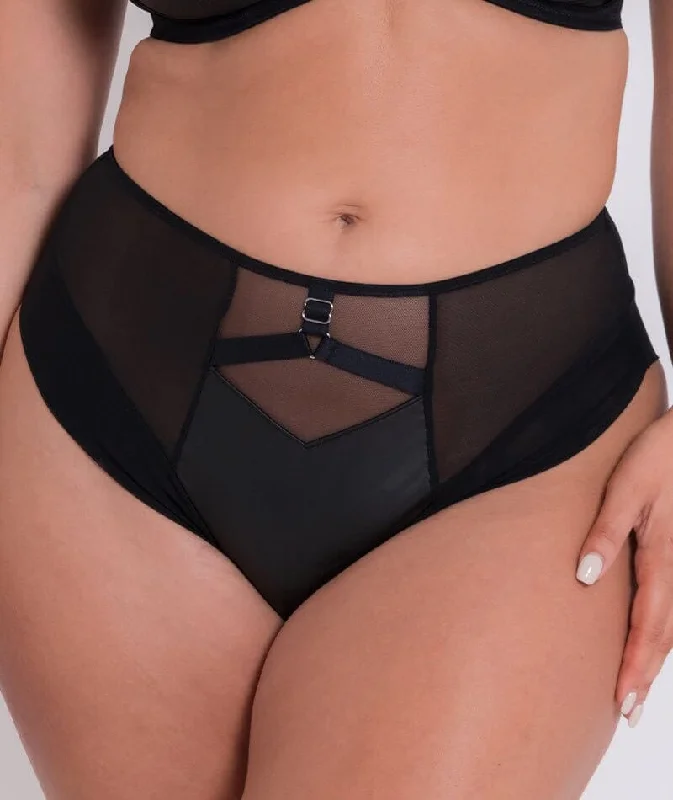 Curvy Kate Enclose High Waist Brief - Black