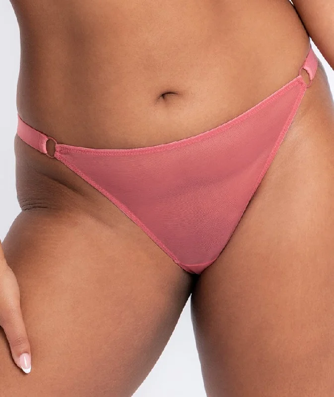 Curvy Kate Front and Centre Brazilian Brief - Rose