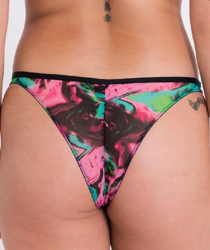 Curvy Kate Reality Check Tanga - Print Mix Multicolour