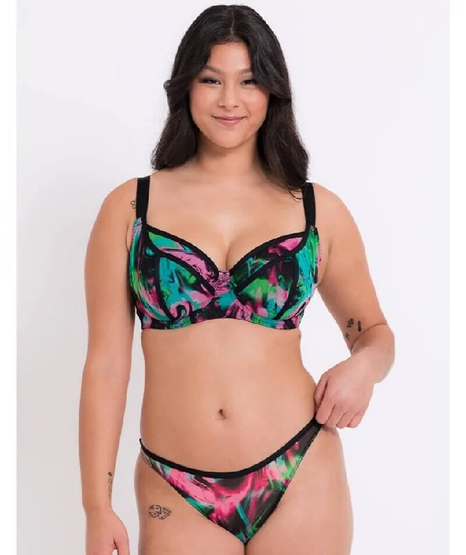 Curvy Kate Reality Check Tanga - Print Mix Multicolour