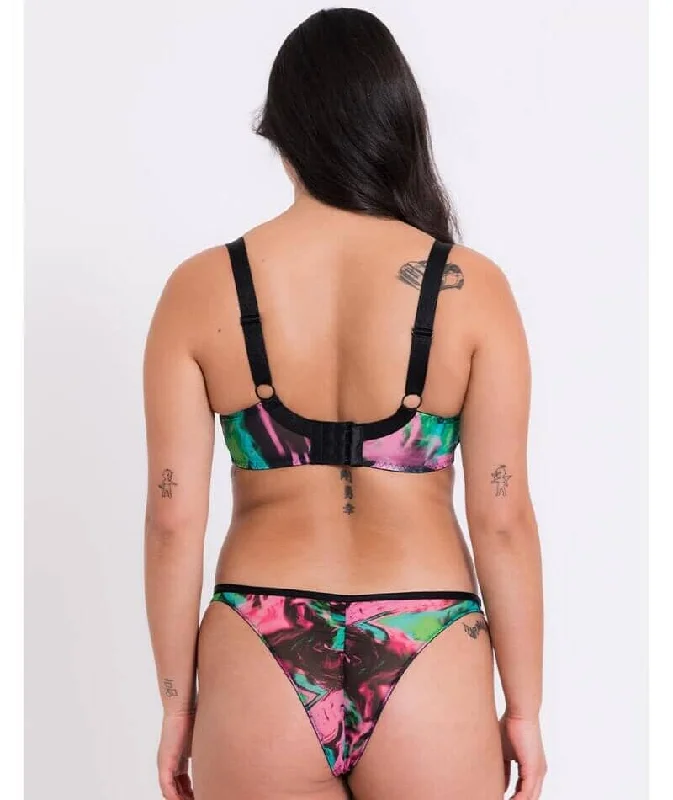 Curvy Kate Reality Check Tanga - Print Mix Multicolour