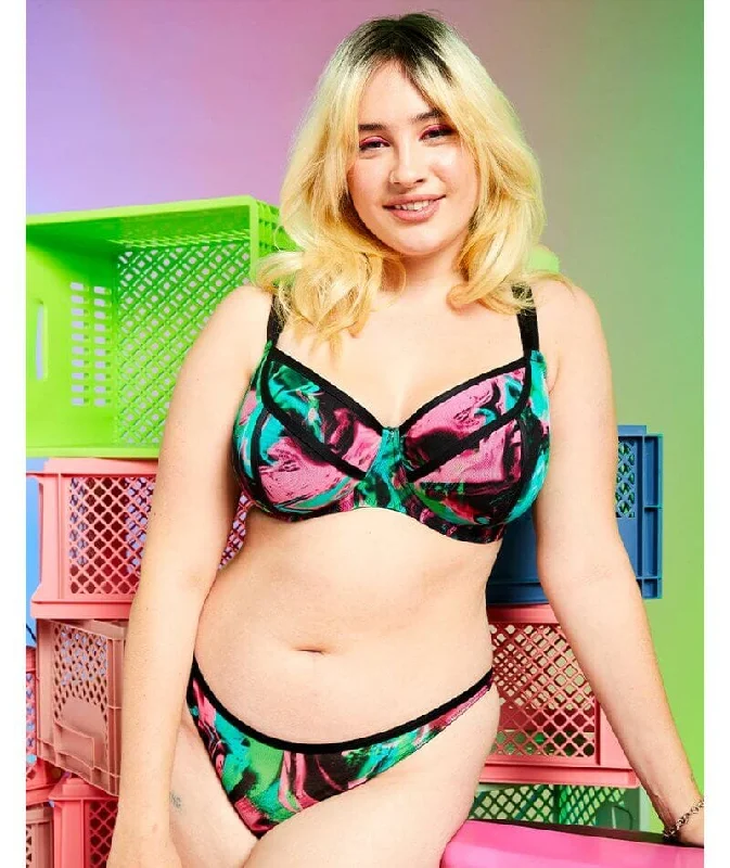 Curvy Kate Reality Check Tanga - Print Mix Multicolour