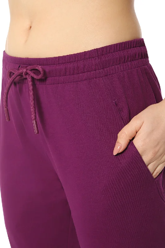 Elements Track Pants - Magenta Purple