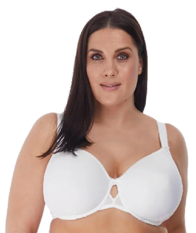 Elomi Charley Underwired Moulded Spacer Bra - White