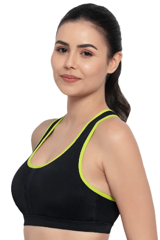 Energize Medium Impact Bra - Black