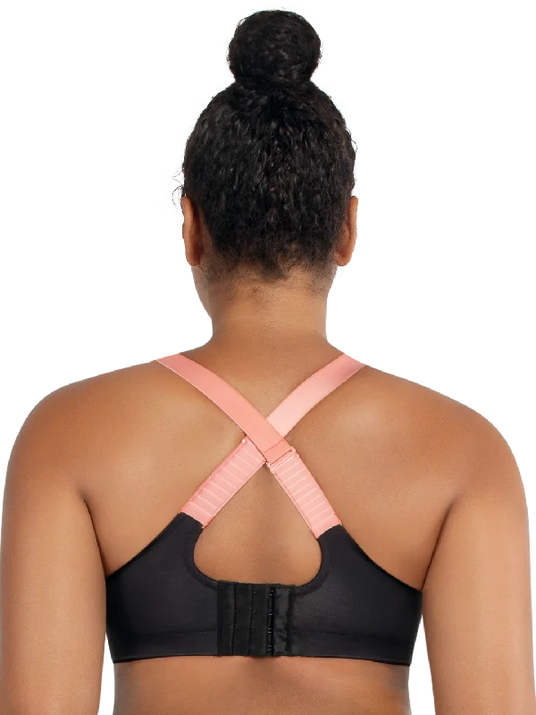 Energy Sports Bra - Black w Pink Blush - P58522