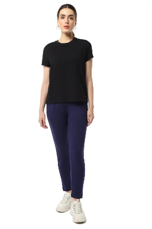 Essential Basic Cotton Tee - Jet Black