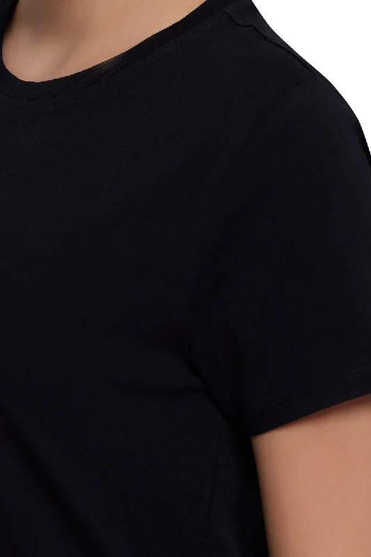 Essential Crew Neck Tee - Black