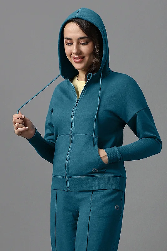 Essential Fleece Hoodie - Corsair