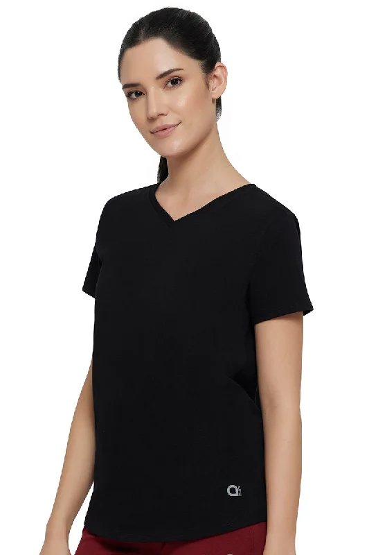 Essential V-neck Tee - Black