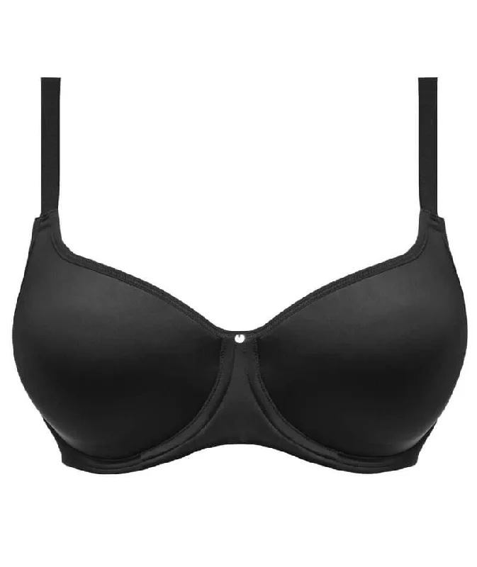 Fantasie Aura Underwire Moulded T-Shirt Bra - Black