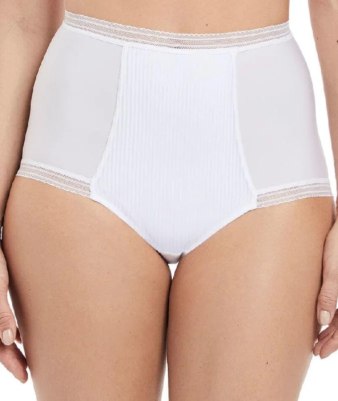 Fantasie Fusion High Waist Brief - White