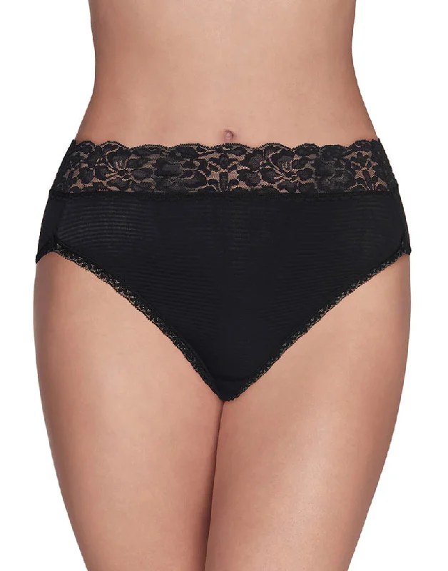 Vanity Fair Flattering Lace Hi Cut Brief 13280