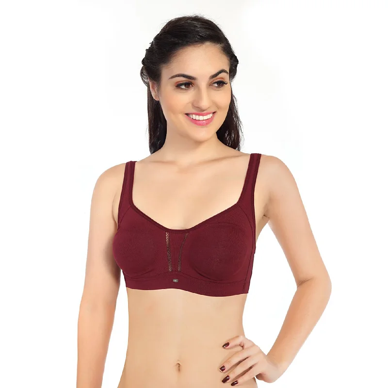 Full Coverage Non Padded Non Wired Bra-CB-317