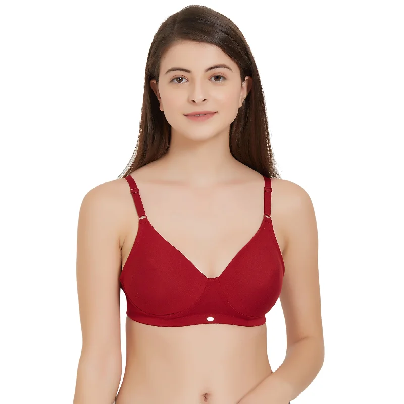 Full Coverage Non Padded Non Wired Seamless Bra-CB-330