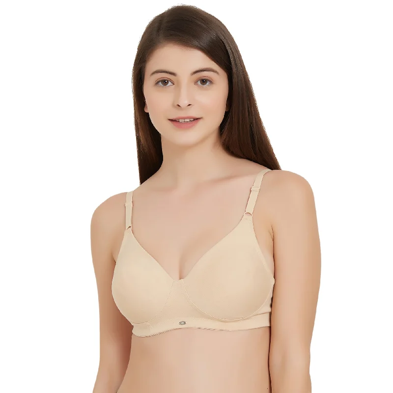 Full Coverage Non Padded Non Wired Seamless Bra-CB-330