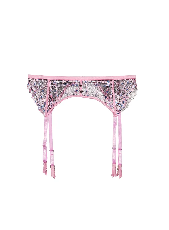 Gabrielle Embroidery Garter Belt