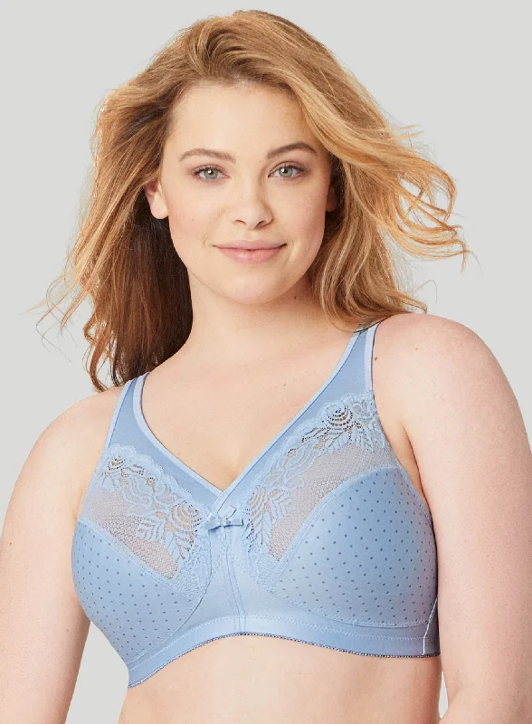 Glamorise: Magic Lift Minimizer Bra Light Blue